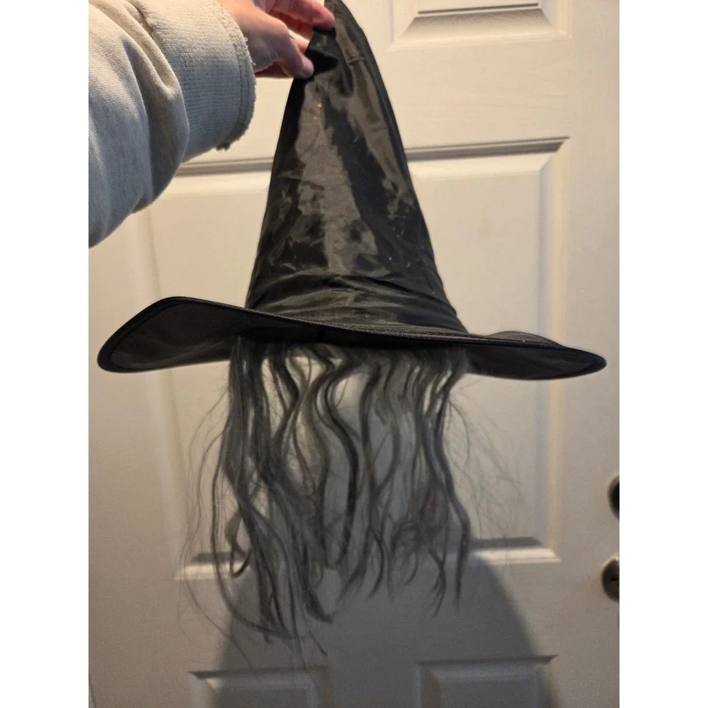 Halloween Decor Bundle Scarecrow Witch Hat Treat Bags Glow Skull Craft Leaves